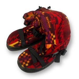 Taiga Aztec Cloth Knee High Snow Boots Size 42